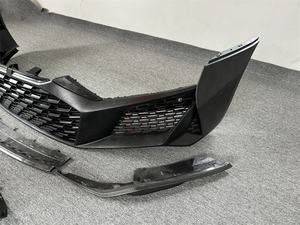 Collettore stile PP materiale griglia paraurti anteriore e labbro anteriore in fibra di carbonio per <span class=keywords><strong>Audi</strong></span> <span class=keywords><strong>R8</strong></span> 2017-kit carrozzeria 2023 - Product Image 5