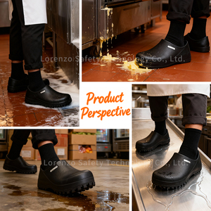 <span class=keywords><strong>Scarpe</strong></span> <span class=keywords><strong>Antinfortunistiche</strong></span> Antiurto Antiscivolo per Tutte le Stagioni, Tomaia Leggera in EVA, Suola in Gomma/EVA per Uso in Panetterie, <span class=keywords><strong>Ristorazione</strong></span> e Hotel - Product Image 4