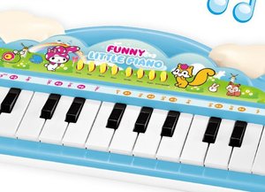 Clavier de piano électrique en plastique à piles, instrument de musique, jouet musical pour enfants, vente en gros - Product Image 3
