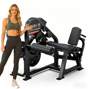 Appareil de musculation double fonction 2 en 1 avec sélection de charge par pignon pour extensions et curls des jambes, modèle Prime pour salle de sport commerciale - Product Image 1