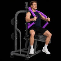 Machine à fessiers commerciale Jiewei JW-NP513 en acier au carbone pour entraînement des muscles des fessiers et des jambes, équipement de gym unisexe