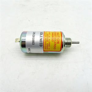 Pièces de rechange mécaniques pour excavatrice 185206083 Électrovanne d'arrêt 12V - Product Image 3