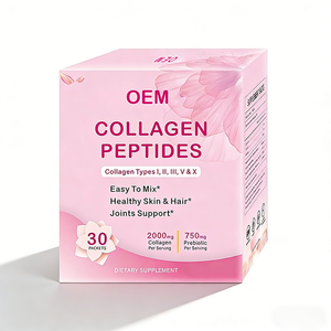 Integratore Alimentare in Polvere di Peptidi di Collagene, Tipi I, II, III, V e X, Facile da Miscelare - Product Image 1