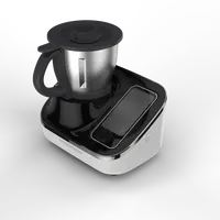 Youpin TOKIT Cuisine Intelligente Cuisine Robot Machine 21 en 1 Écran Tactile Recettes Guidées Chopper Centrifugeuse Mélangeur Mélangeur Peser
