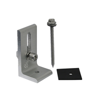 Kit de pieds en L solides pour l'installation de toits métalliques, support de montage solaire, accessoires solaires