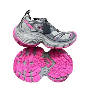 Zapatillas Deportivas de Alta Calidad, Talla 6XL, Blancas, de Malla, Poliuretano y Fibra de Poliéster, Estilo Chunky, Estilo Harajuku, Casuales - Product Image 1