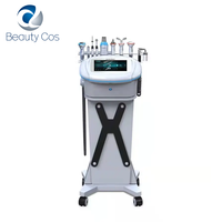 Appareil multifonctionnel 12-en-1 à jet d'oxygène Aqua Facial Peeling Machine 2025 Model Skin Rejuvenation Beauty Device with US Plug