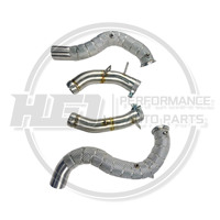 Tuyau de descente entièrement isolé à haut débit HEO pour Mercedes Benz W213 E63/E63S AMG 4.0TT 2016-2023 en acier inoxydable SUS304