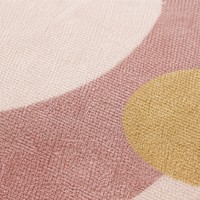 Tapis de jeu moelleux rose pâle de luxe pour chambre à coucher, vente en gros