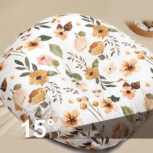 SeaMind 100%, de algodón orgánico almohada de lactancia, <span class=keywords><strong>nido</strong></span> personalizable para bebé, cojín inclinado antirregurgitación desmontable, cuna hecha - Product Image 5