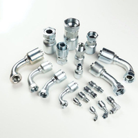 87392 raccord de tuyau hydraulique monobloc adaptateur de Sockeltess réutilisable étampé lisse raccord rapide pour métrique britannique américain