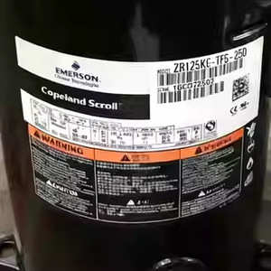 คอมเพรสเซอร์แบบสโครล Copeland รุ่น ZR125KC-TF5-250 สามเฟส 220V สำหรับใช้งานในอุตสาหกรรม - Product Image 1