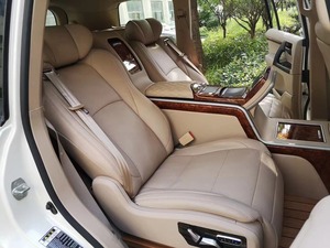Siège de <span class=keywords><strong>pilote</strong></span> VIP inclinable personnalisé de luxe pour SUV Patrol QX80 LX570 LC300 Land Cruiser en PVC avec massage et chauffage - Product Image 5