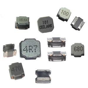 50 Items SRN4026-100M Inductor Power Semi-Shielded Wirewound 10uH 20% 100KHz 11Q-Factor Ferrite 970mA 102mOhm DCR 1515 T/R 