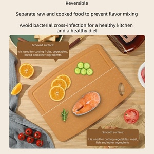 Tabla de cortar compuesta de fibra de madera antibacteriana tamaño estándar para uso doméstico y restaurante tabla de cortar epicúrea al por mayor - Product Image 6