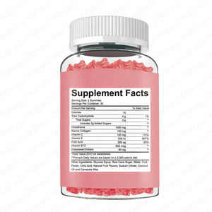 Gomitas de Glutatión MOQ con Colágeno Marino, 1000 mg, Reducen Arrugas, Antienvejecimiento, Apoyan la Salud del Cabello, la Piel, las Uñas y los Huesos, 60 Unidades - Product Image 2