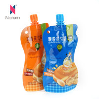 Pochettes souples verticales avec bouchon, personnalisées, pour emballage de liquides (jus, lait, eau), sacs de recharge, vente en gros