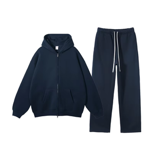 Nouvelle Collection 2026 – Ensemble Survêtement <span class=keywords><strong>Homme</strong></span> Décontracté en Molleton Couleur Unie – <span class=keywords><strong>Marque</strong></span> Tendance – Tenue de Sport Tricotée pour Hommes - Product Image 4
