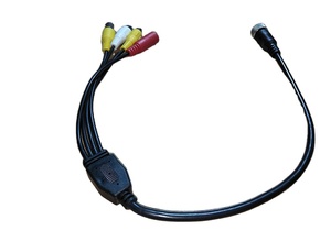 Hot bán 4-pin nữ duy nhất lá chắn hàng không để AC/DC Cáp nối xe cáp giám sát - Product Image 5