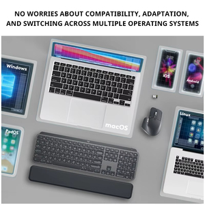 Ratón inalámbrico Logitech MX Master 3S para empresas, ergonómico, 8K DPI, batería de larga duración, ratón para portátil - Product Image 4