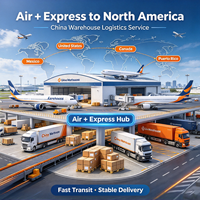 Services logistiques pour le Mexique, les États-Unis, le Canada, Porto Rico – Expédition de fret chinois, entrepôt, aérien + express