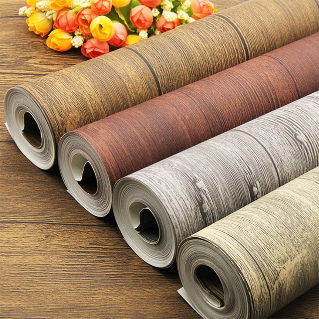 Simulation Wood Grain Wooden Paper Waterproof Backdrop Background for Ins Tiktok Photography