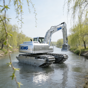 Excavatrice amphibie puissante et polyvalente pour l'excavation de fossés et la manutention de matériaux - Product Image 1