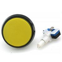 DC12V lampe à lumière LED 60MM ronde Arcade Machine de jeu vidéo interrupteur à bouton-poussoir illuminé micro-interrupteurs boîtiers de lecteur en métal
