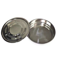 Tamis de sol de jardinage en acier inoxydable de 12 pouces 300mm de diamètre perforé 1mm-10mm Tamis de test de trou Traitement de soudage