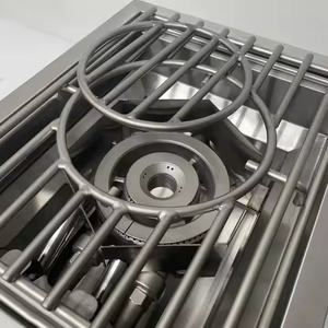 Vendita all'ingrosso 304 cucina esterna <span class=keywords><strong>in</strong></span> acciaio inox con lavello e frigoriferi con rivestimento a polvere bruciatore di potenza naturale - Product Image 3
