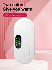 Digital Display Cordless Thickened Deerskin Fabric Menstrual Heating Pad Timing Control <strong>Period</strong> <strong>Pain</strong> Relief Massage <strong>Belt</strong> - Product Image 4