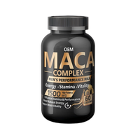 Capsules de Maca Marque Blanche Nouvelle Formule Énergie et Soutien Immunitaire pour Hommes Extrait de Poivre Noir OEM Vente Directe Usine