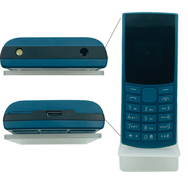 Low Price Wholesale Bulk Order Rugged Phone 100% New Dual SIM Feature Phone for No-kia 105 4G Pro