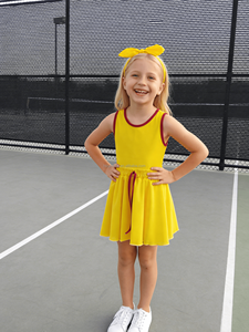 HIPPO ENFANTS été nouveau bébé filles costumes haute qualité OEM Yoga ensemble 2 pièces princesse enfants vêtements de sport vêtements tenues - Product Image 4