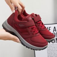 Chaussures de sport décontractées pour femmes, personnalisées avec lacets Velcro, confortables, antidérapantes, pour la randonnée et les activités de plein air