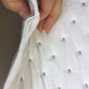 200gsm Trắng <span class=keywords><strong>sorbent</strong></span> Pads cho dầu chỉ để làm sạch môi trường tràn và rò rỉ - Product Image 4