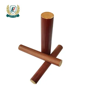 Manufactory Direct Round High Quality Bakelite Rod Phenolic Cotton Laminated Sheet Rod