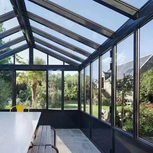 <span class=keywords><strong>Solarium</strong></span> Sunroom Prefab Glass Garden House Sunroom con perfil de extrusión de aluminio prefabricado sunroom - Product Image 5