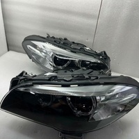 Kit de phares avant à LED Angel Eyes OEM avec lentilles DRL pour BMW Série 5 F18 520 525 528 530 2014-2017, remplacement de phares pour voiture
