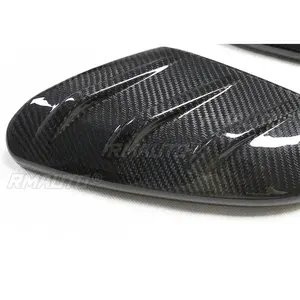 Cubiertas de Espejos Retrovisores de Fibra de Carbono Seca para Honda Civic 10th Mugen Style Type-R FK8 2016-2021, Carcasas de Repuesto para Espejos Laterales - Product Image 5