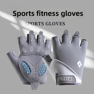 Wholesale OEM Custom High Quality New Design Fitness Climbing Hiking Half Finger Outdoor Breathable Lightweight Sport <b>Cycling</b> - Product Image 3