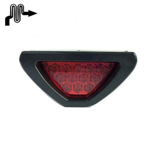 <span class=keywords><strong>Feu</strong></span> de <span class=keywords><strong>Stop</strong></span> arrière <span class=keywords><strong>F1</strong></span>, 12 LED, <span class=keywords><strong>feu</strong></span> arrière de freinage, stroboscopique rouge, sécurité pour phare antibrouillard - Product Image 3