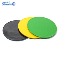 Sous-verres en caoutchouc PVC souple personnalisés avec logo 3D, cadeau promotionnel, recyclables, imprimés en sérigraphie, vente en gros d'usine Travelpro
