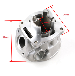 Culasses de <span class=keywords><strong>moto</strong></span> Yamaha 125CC DT125R/<span class=keywords><strong>TDR</strong></span>/TZR125 56mm, pièces de moteur durables pour l'entête du moteur. - Product Image 2