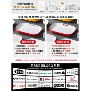 Xiangyuan Meimei <b>melamine</b> tableware <b>plates</b> for breakfast shops, steamed rice noodle roll <b>plates</b>, commercial hot pot - Product Image 5