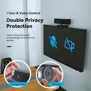 Cố định tập trung USB Webcam 1080P Độ phân giải cho máy tính xách tay cho live streaming hội nghị truyền hình trực tuyến Youtube chương trình phát sóng Zoom - Product Image 4