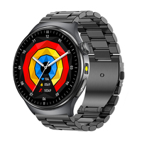 Montre connectée intelligente TK27 2025 avec ECG, suivi de santé 24h/24 et 7j/7, étanche IP68, lampe de poche, suivi d'activité multiple, pour unisexe