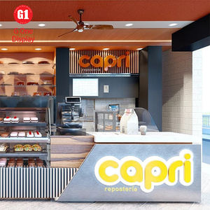 Vitrina de Exhibición de Pasteles de Lujo Personalizada, Decoración Exquisita, Vitrina de Panadería, Vitrina de Pared para Exhibición de Pan - Product Image 3