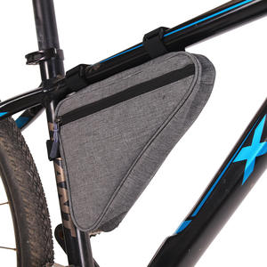 Bolsa triangular unisex para bicicleta, bolsa triangular impermeable de 2L para cuadro de bicicleta de montaña, almacenamiento de equipo de ciclismo - Product Image 4