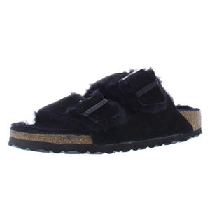 Chaussures unisexes Birkenstock Arizona en daim et cuir, couleur : noir |   100% authentique - Product Image 1